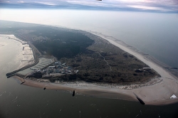 De wadden vanuit de lucht |